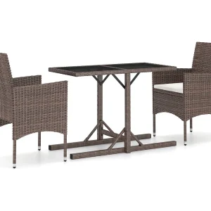 Brysin 3-delige Tuinset bruin Brysin 3-delige Tuinset bruin