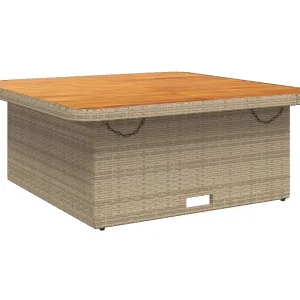 Brazil  5-delige Tuinset met kussens poly rattan beige