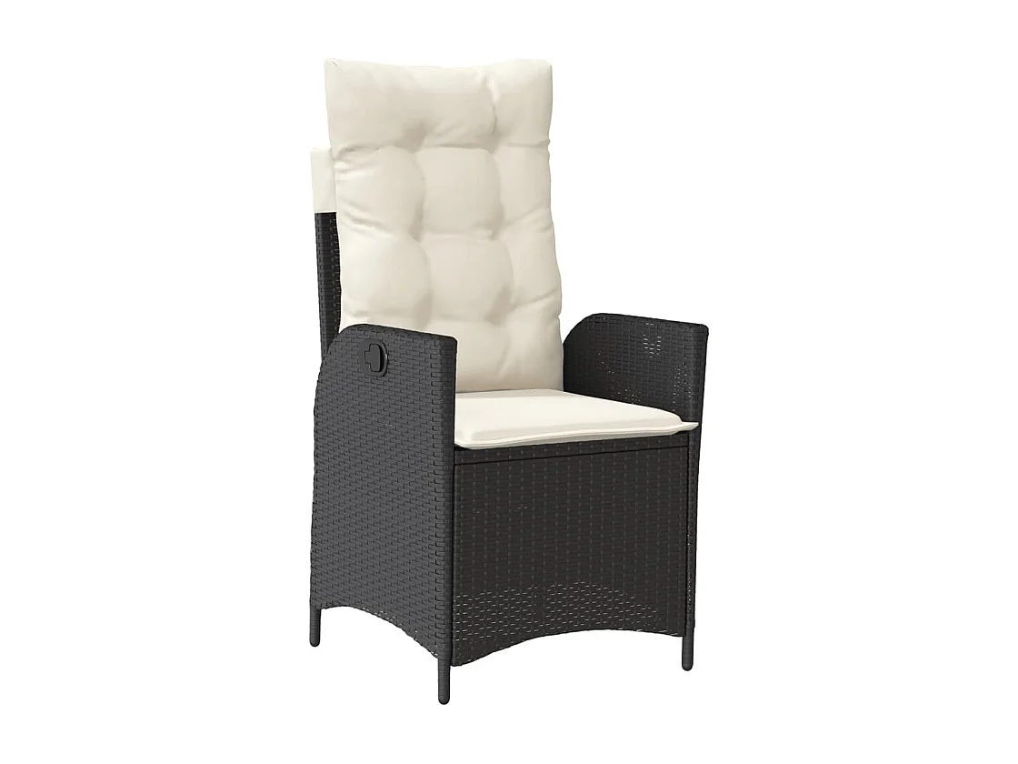 Chattanooga 9-delige Tuinset poly rattan zwart