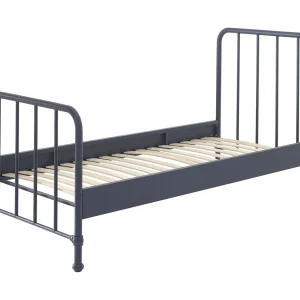 Bronx mat blauw metalen eenpersoonsbed 90×200 cm Bronx mat blauw metalen eenpersoonsbed 90×200 cm