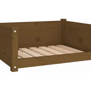 Chatham Hondenmand 65,5×50,5×28 cm massief grenenhout honingbruin Chatham Hondenmand 65,5×50,5×28 cm massief grenenhout honingbruin
