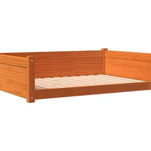 Chatham Hondenmand 105,5×75,5×28 cm massief grenenhout wasbruin Chatham Hondenmand 105,5×75,5×28 cm massief grenenhout wasbruin