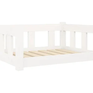 Cherryfield Hondenmand 65,5×50,5×28 cm massief grenenhout wit Cherryfield Hondenmand 65,5×50,5×28 cm massief grenenhout wit