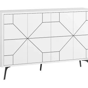 Buffet 4 deuren en versierde deuren L123 cm – Dune Buffet 4 deuren en versierde deuren L123 cm – Dune