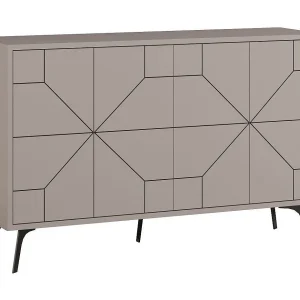 Buffet 4 deuren en versierde deuren L123 cm – Dune Buffet 4 deuren en versierde deuren L123 cm – Dune