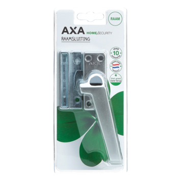 AXA Raamsluiting met drukknop rechts aluminium