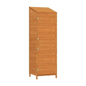 Bristol Tuinschuur 55x52x174,5 cm massief vurenhout bruin Bristol Tuinschuur 55x52x174,5 cm massief vurenhout bruin