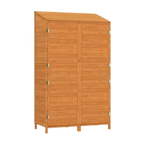 Bristol Tuinschuur 102x52x174,5 cm massief vurenhout bruin Bristol Tuinschuur 102x52x174,5 cm massief vurenhout bruin