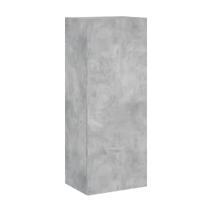 Chaffee Tv-wandmeubel 40,5x30x102 cm bewerkt hout betongrijs Chaffee Tv-wandmeubel 40,5x30x102 cm bewerkt hout betongrijs