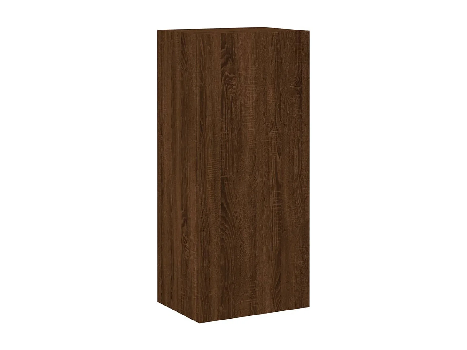 Chaffee Tv-wandmeubel 40,5x30x90 cm bewerkt hout bruin eikenkleur