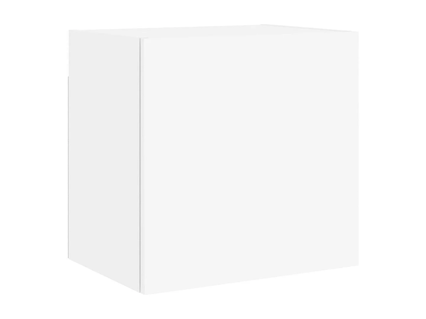 Chaffee Tv-wandmeubel 40,5x30x40 cm bewerkt hout wit