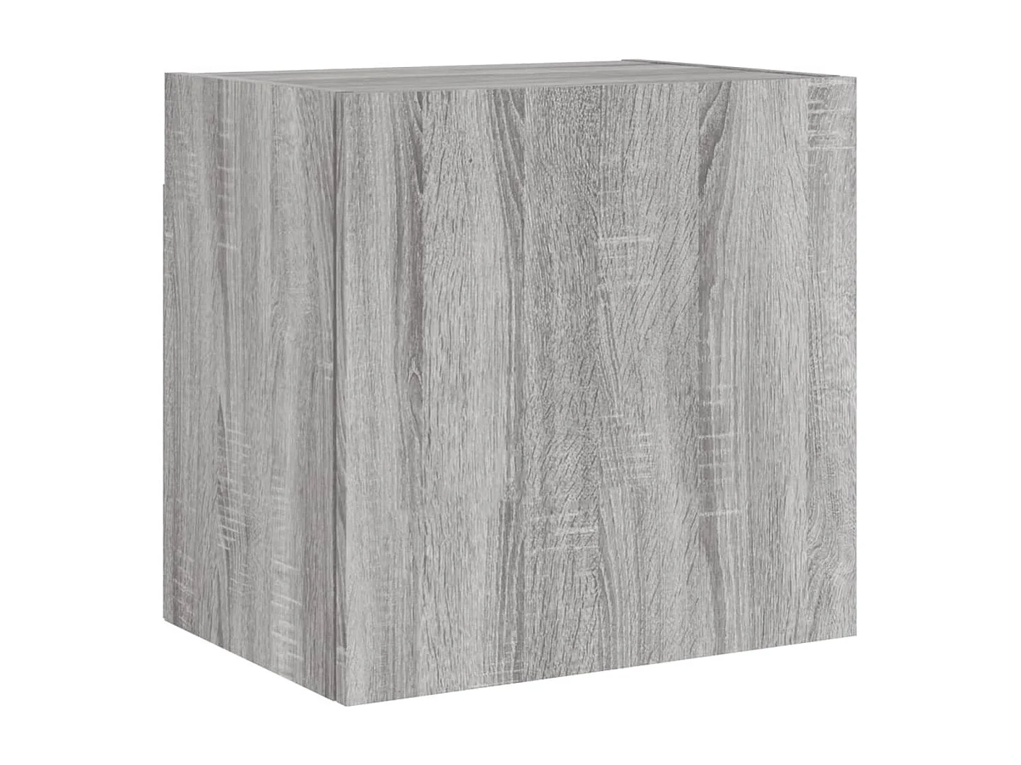 Chaffee Tv-wandmeubel 40,5x30x40 cm bewerkt hout grijs sonoma