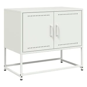 Cerlan Tv-meubel 68,5x39x60,5 cm staal wit Cerlan Tv-meubel 68,5x39x60,5 cm staal wit
