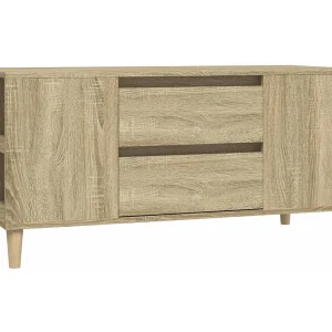 Broomfield Tv-meubel 102×44,5×50 cm bewerkt hout sonoma eikenkleurig Broomfield Tv-meubel 102×44,5×50 cm bewerkt hout sonoma eikenkleurig