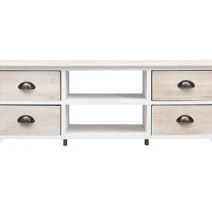 Brookeville Tv-meubel 108x30x40 cm massief paulowniahout Brookeville Tv-meubel 108x30x40 cm massief paulowniahout