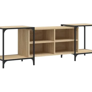 Celorna Tv-meubel 153x37x50 cm bewerkt hout sonoma eikenkleurig Celorna Tv-meubel 153x37x50 cm bewerkt hout sonoma eikenkleurig