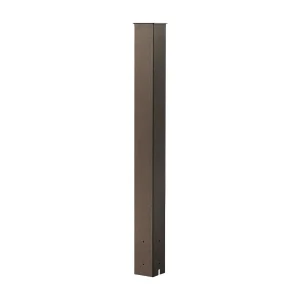 Brievenbuspaal SucceBuy, 109,4 x 11 x 11 cm, Inbouw Brievenbushouder van Staal met Poedercoating, Metalen Paal Set Brievenbuspaal SucceBuy, 109,4 x 11 x 11 cm, Inbouw Brievenbushouder van Staal met Poedercoating, Metalen Paal Set