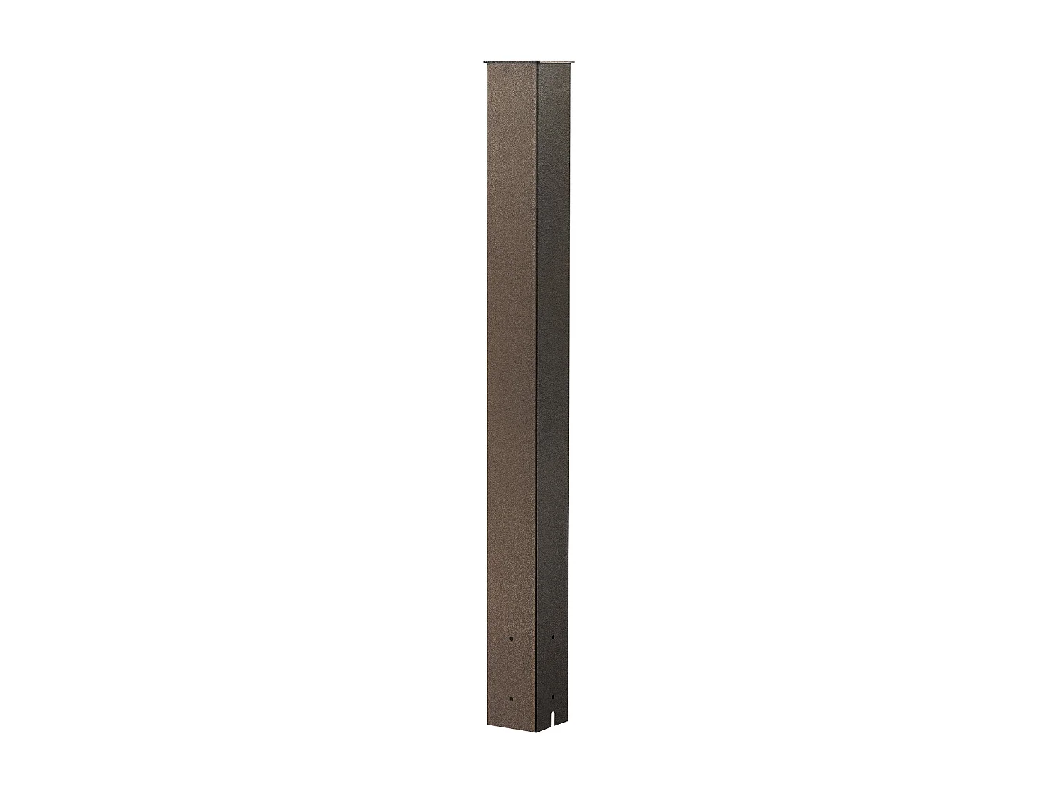 Brievenbuspaal SucceBuy, 109,4 x 11 x 11 cm, Inbouw Brievenbushouder van Staal met Poedercoating, Metalen Paal Set
