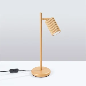 Bureaulamp Gloow minimalistisch van – 1 lichtbronnen 4000K – L.14,5 x H.43 cm – gouden Bureaulamp Gloow minimalistisch van – 1 lichtbronnen 4000K – L.14,5 x H.43 cm – gouden