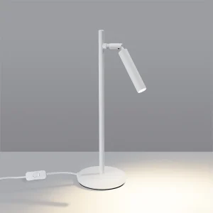 Bureaulamp Brill modern van – 1 lichtbronnen 3000K – L.14 x H.43 cm – wit Bureaulamp Brill modern van – 1 lichtbronnen 3000K – L.14 x H.43 cm – wit