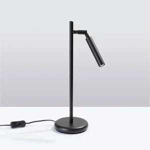 Bureaulamp Brill modern van – 1 lichtbronnen 4000K – L.14 x H.43 cm – zwart Bureaulamp Brill modern van – 1 lichtbronnen 4000K – L.14 x H.43 cm – zwart