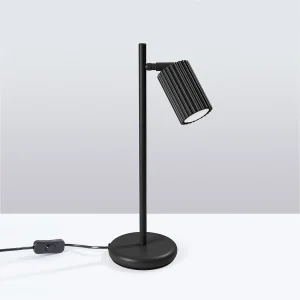 Bureaulamp Gloow minimalistisch van – 1 lichtbronnen 4000K – L.14,5 x H.43 cm – zwart Bureaulamp Gloow minimalistisch van – 1 lichtbronnen 4000K – L.14,5 x H.43 cm – zwart