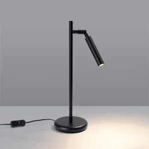 Bureaulamp Brill modern van – 1 lichtbronnen 3000K – L.14 x H.43 cm – zwart Bureaulamp Brill modern van – 1 lichtbronnen 3000K – L.14 x H.43 cm – zwart