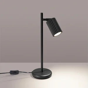 Bureaulamp Gloow minimalistisch van – 1 lichtbronnen 3000K – L.14,5 x H.43 cm – zwart Bureaulamp Gloow minimalistisch van – 1 lichtbronnen 3000K – L.14,5 x H.43 cm – zwart