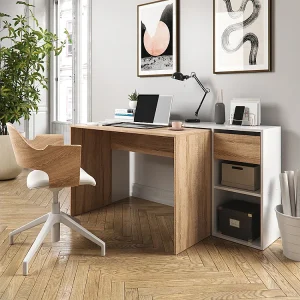 Bureau wit/sonoma 145×46.4×75.8 ben
