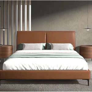 Bruin kunstleren bed 7158 ANGEL CERDA Bruin kunstleren bed 7158 ANGEL CERDA