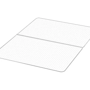 Bureau Stoel Mat SucceBuy van 152,4 x 116,8 cm, Vloerbescherming voor Kortpolig Tapijt, Transparant, Antislip en Gemakkelijk Schoon te Maken Bureau Stoel Mat SucceBuy van 152,4 x 116,8 cm, Vloerbescherming voor Kortpolig Tapijt, Transparant, Antislip en Gemakkelijk Schoon te Maken