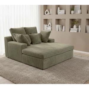 Chaise longue Lazy One Tilia 37 olijfgroen Chaise longue Lazy One Tilia 37 olijfgroen