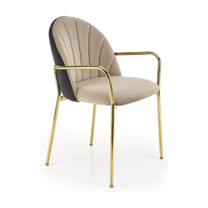 Chaise longue van chroomstaal, 53 x 80 cm