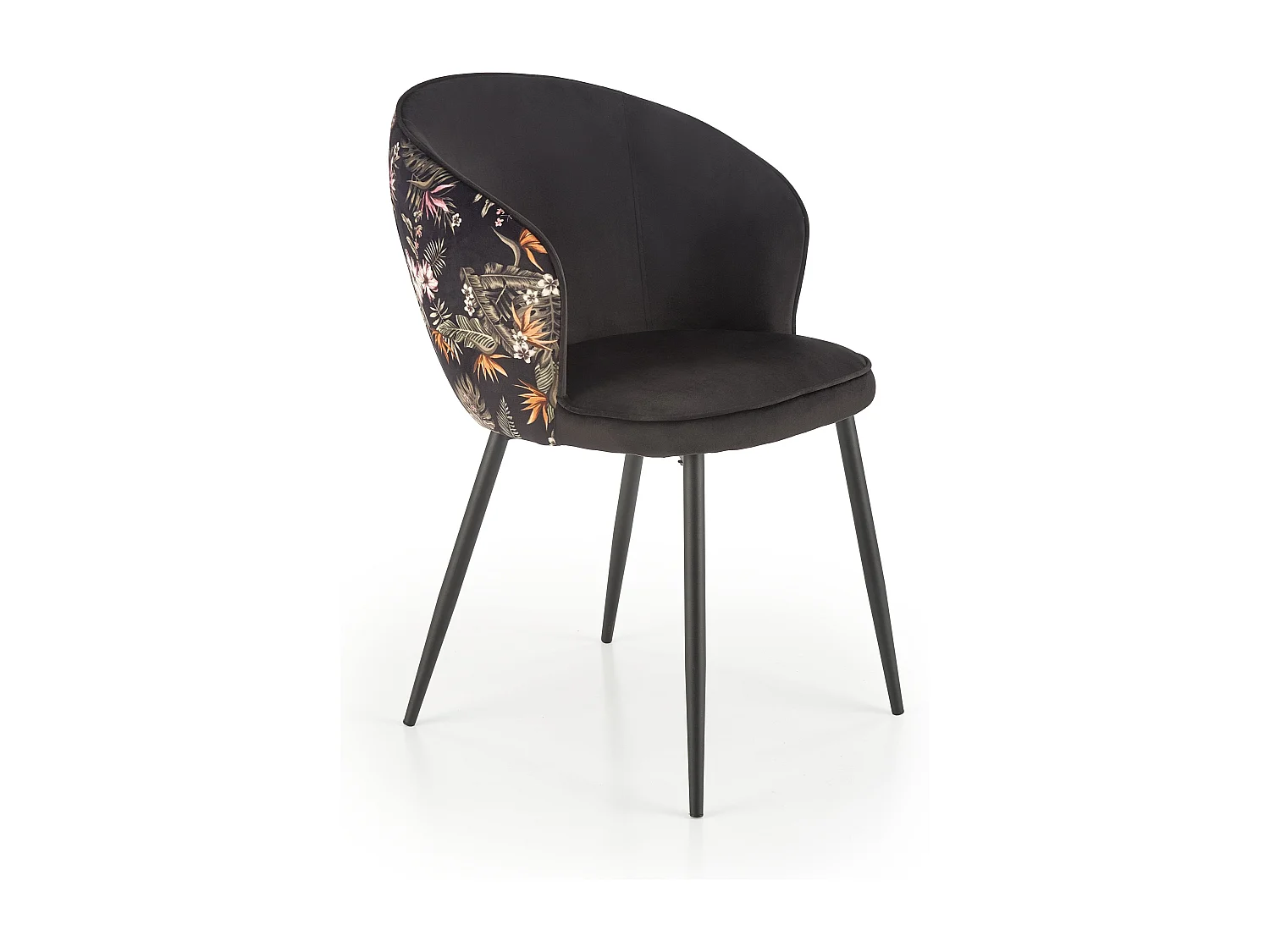 Chaise en acier 55x82 cm