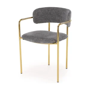 Chaise longue van chroomstaal, 54 x 76 cm