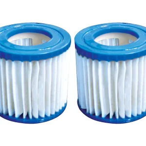 Cartridge filters set van 2 vervangende filters voor zwembad O Blue Cartridge filters set van 2 vervangende filters voor zwembad O Blue