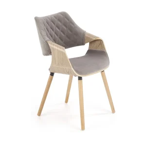 Chaise en bois/tissu 56×77 cm Chaise en bois/tissu 56×77 cm