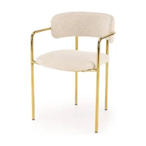 Chaise longue van chroomstaal, 54 x 76 cm