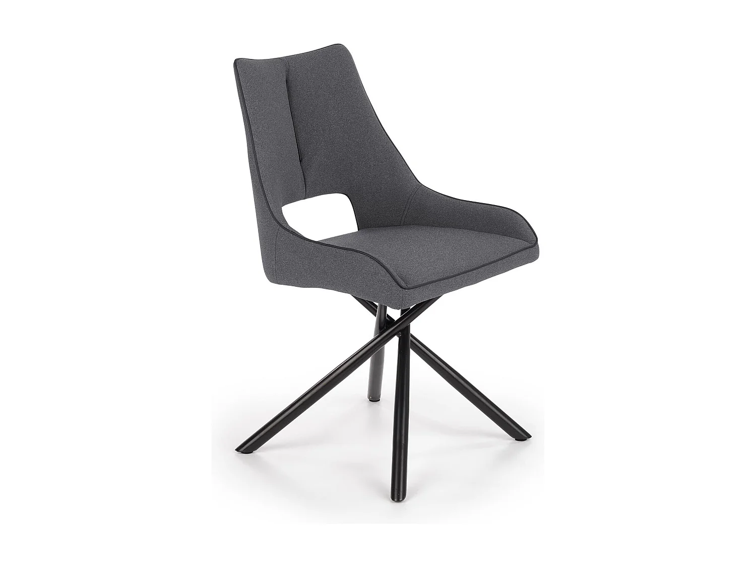Chaise en acier 49x84 cm