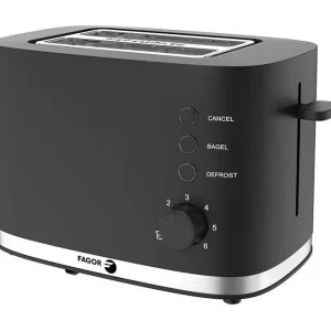 Broodrooster FAGOR FG250 2 Sleuven 870W – Bagelfunctie – Opwarmfunctie – Ontdooifunctie Broodrooster FAGOR FG250 2 Sleuven 870W – Bagelfunctie – Opwarmfunctie – Ontdooifunctie