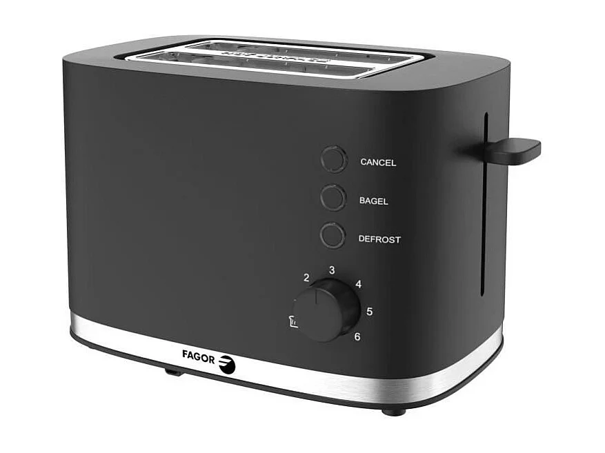 Broodrooster FAGOR FG250 2 Sleuven 870W - Bagelfunctie - Opwarmfunctie - Ontdooifunctie
