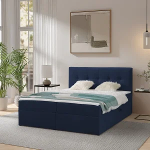 Boxspring toronto – 180×200 cm marineblauw amor velvet 4314 – tweepersoons Boxspring toronto – 180×200 cm marineblauw amor velvet 4314 – tweepersoons