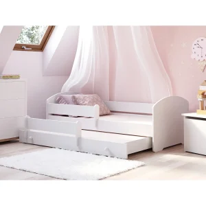 Cama dupla 160 x 80 com colchões e estrados incluídos Kobi Luk Cama dupla 160 x 80 com colchões e estrados incluídos Kobi Luk
