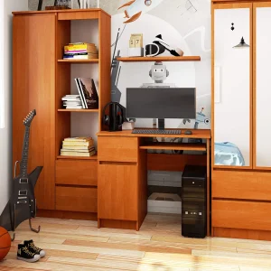 Bureau Links PIKSEL / Computerbureau / Computer Tafel / Bureautafel Rechts / Els / 90 x 77 x 50 cm Bureau Links PIKSEL / Computerbureau / Computer Tafel / Bureautafel Rechts / Els / 90 x 77 x 50 cm