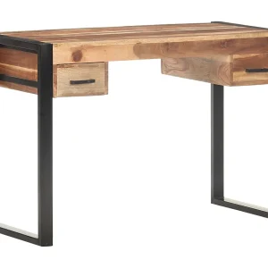 Bureau 110x50x76 cm massief hout Bureau 110x50x76 cm massief hout