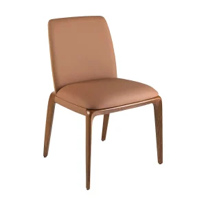 Bruine eco-leren stoel 4135 ANGEL CERDA Bruine eco-leren stoel 4135 ANGEL CERDA