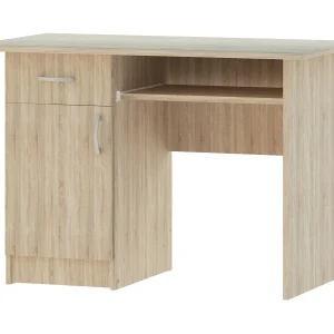 Bureau  Togo, 1 Lade, 1 deur, sonoma eiken, 110 x 60 x 75 cm