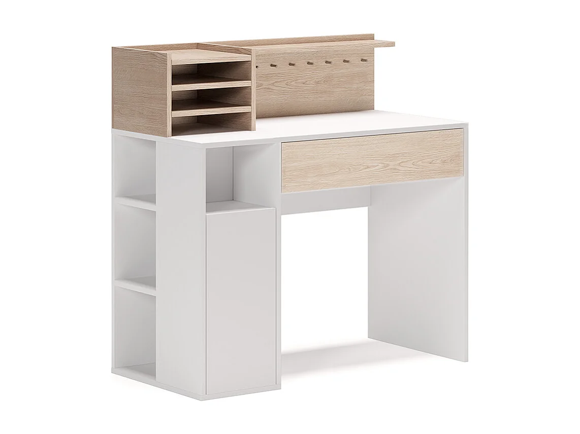 Bureau wit/sonoma 100x50x100