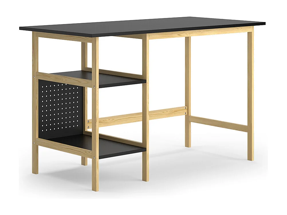 Bureau zwart 120x60x75 elvia