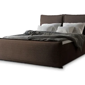 Boxspringbed MONTA 180×200 cm Set met hoofdbord, bedbodem en matras, Bruin Boxspringbed MONTA 180×200 cm Set met hoofdbord, bedbodem en matras, Bruin